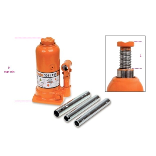 Vendita online Sollevatore idraulico a bottiglia art.3011T 5